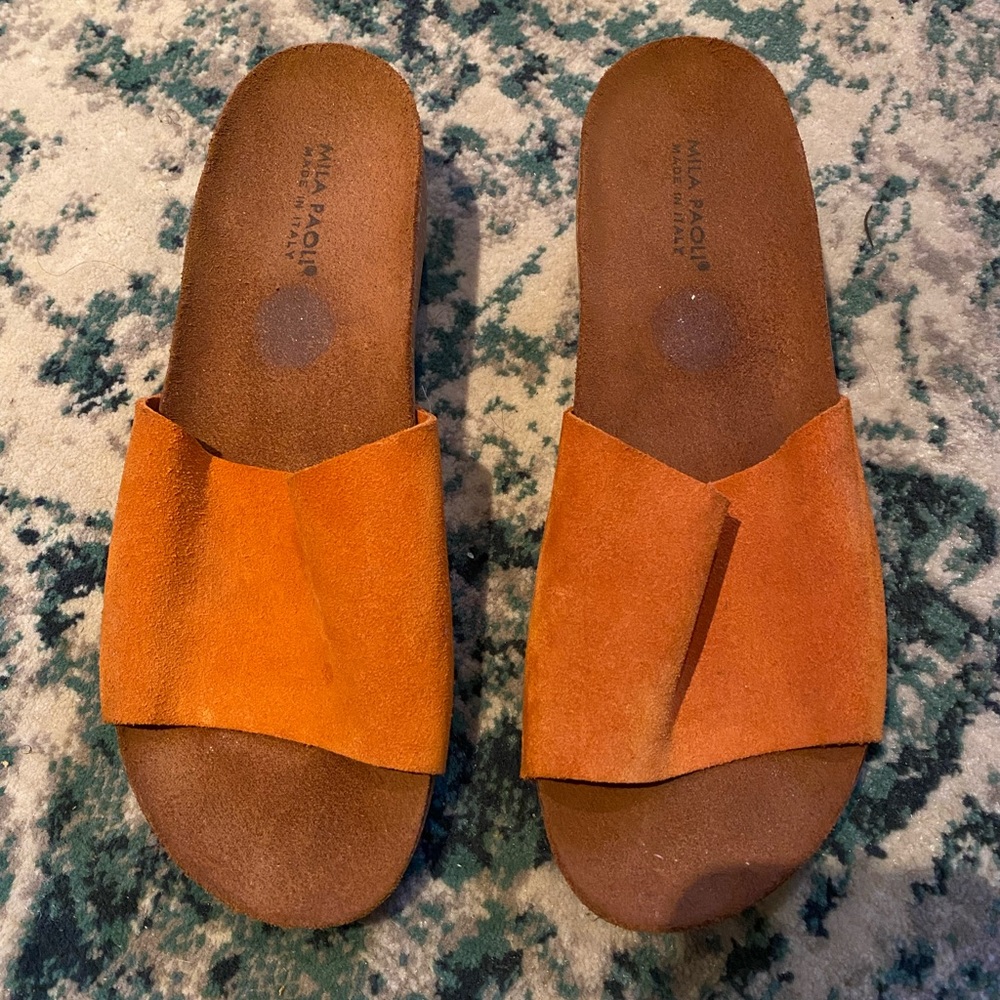 Mila Paoli Wedge Sandals